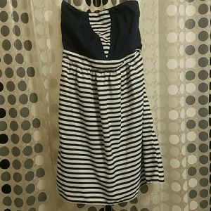 francesca's collection M strapless dress